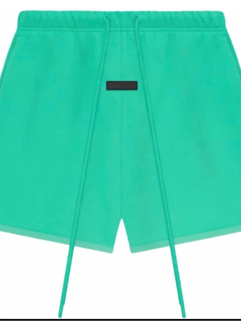 Fear of God Essentials Mint Leaf Fleece Running Shorts size S EC